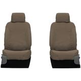 Covercraft Polycotton SeatSaver Custom Seat Covers for 2014-2021 Nissan Frontier 2014-2015 Xterra | SS2495PCSA | 1st Row Bucket Seats | Wet Sand