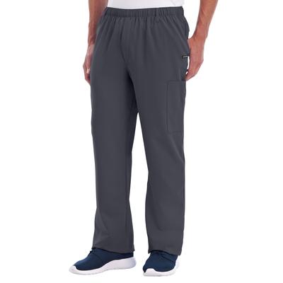 Men's Big & Tall Men's Everything Scrub Pant by Jockey in Charcoal (Size XL)