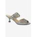 Wide Width Women's Francie Dress Shoes by J. Renee® in Silver (Size 7 W)