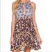 Free People Dresses | Intimately Free People Wildest Dream Mixed Floral Slip Dress Size Small | Color: Tan | Size: Xs