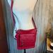 Giani Bernini Bags | Gianibernini Red Leather Bag With Long Shoulder Strap. In Great Condition. | Color: Red | Size: Os