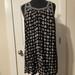 American Eagle Outfitters Dresses | American Eagle B&W Boho Tank Size Mini Dress Sz M | Color: Black/White | Size: M