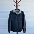 Levi's Jackets & Coats | Levi's Mens Faux Leather Aviator Jacket | Color: Blue/Tan | Size: L