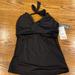 Athleta Swim | Athleta Bra Cup Wrap Swim Tankini | Color: Black | Size: Large 36d/Dd Tall