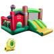 Maxmass Inflatable Bounce House, 6 in 1 Kids Bouncy Castle with Dual Slides, Ball Pit, Basketball Hoop and Pitching Game, Jumping Bouncer Playhouse for Indoor Outdoor Backyard (WIth 680W Blower)