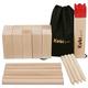 KubiSport - Kubb - Outdoor Game for Children and Adults | Garden Skittles Game | Garden Toy for Outdoor | Viking Throwing Game | Wooden Toy