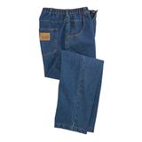 Blair Men's Haband Men’s Casual Joe® Stretch Waist Jeans - Blue - 40