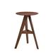 George Oliver Kulsrud Pedestal Bar/Counter Table Wood in Brown | 36 H x 23.5 W x 23.5 D in | Wayfair DBBDDA46F4734ED09BD8D3C445C604C3