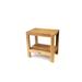 ARB Teak & Specialties Fiji Shower Bench 16" (45 Cm) w/ Shelf | 17.75 H x 17.75 W x 12.25 D in | Wayfair BEN602