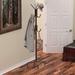 Latitude Run® Azelia Freestanding Coat Rack Metal in Brown | 15.35 H x 15.35 W x 72 D in | Wayfair 2BB4AFCC360F403B8CF19521124FB417