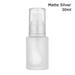 Empty Makeup Transparent Perfume Atomizer Refillable Container Press Bottling Spray Bottles Cosmetic Containers Refillable Bottles MATTE SILVER 30ML STYLE2