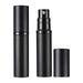 Refillable Perfume Bottle Atomizer for Travel Yeejok Portable Easy Refillable Perfume Spray Pump Bottle for Men and Women with 5ml Pocket Size Perfume Container-Black+Black