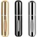 Portable Mini Refillable Perfume Atomizer Bottle Refillable Perfume Spray Atomizer Perfume Bottle Scent Pump Case for Traveling and Outgoing 5ml Multicolor Perfume Spray (4 pcs) (3 pcs)