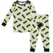 DC Comics Justice League Batman Pajama Shirt and Pants Sleep Set Logo Infant to Toddler