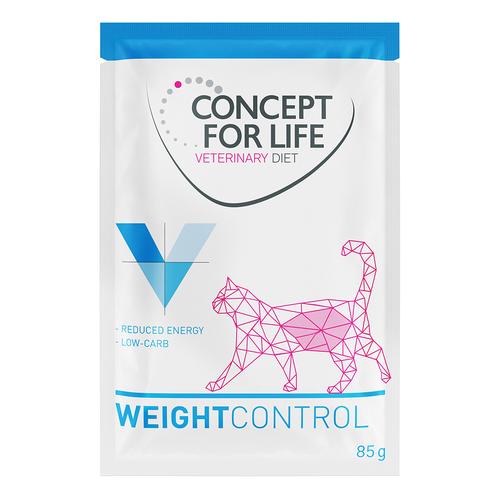 24x85g Weight Control Cats Concept for Life Veterinary Diet Katzenfutter nass