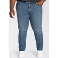 Tapered-fit-Jeans LEVI'S PLUS "512" Gr. 42, Länge 32, blau (comed raw with me ad) Herren Jeans Tapered-Jeans