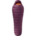 Mountain Equipment Damen Classic Eco 500 Schlafsack (Größe REG LINKS, lila)