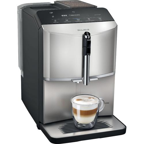„SIEMENS Kaffeevollautomat „“TF303E07″“ Kaffeevollautomaten Inox silver metallic schwarz (inox silver metallic) Kaffeevollautomat“