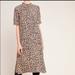 Anthropologie Dresses | Anthropologie Leopard Print Midi Dress - S | Color: Black/Tan | Size: S