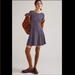 Anthropologie Dresses | Anthropologie Nwt Jacquard A-Line Knitted Mini Dress Size M. | Color: Blue/Purple | Size: M