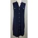 Michael Kors Dresses | Michael Kors Mk Women’s Sleeveless Snap Front Dress Navy Size Xs | Color: Blue | Size: Xs