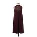 American Eagle Outfitters Casual Dress: Burgundy Dresses - Women's Size X-Small