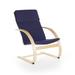 Guidecraft Teacher Rocker Chair 40" H Cotton in Blue | 40 H x 26 W x 27 D in | Wayfair G6490K