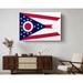 Latitude Run® Ohio State Flag - Wrapped Canvas Graphic Art Canvas in Blue/Red | 16 H x 24 W x 1 D in | Wayfair FF89BADC8D1842F6A81A8804DA6C46E1