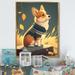 Red Barrel Studio® Cute Little Corgi Dog - Print on Canvas Metal in Brown/White | 32 H x 16 W x 1 D in | Wayfair 2EA070BA92C848C085B200616E92732C