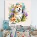 Red Barrel Studio® Cute Little Corgi Dog - Print on Canvas in Brown/White | 16 H x 16 W x 1 D in | Wayfair 1A9C7C6C6E204791A58D66D2BF99E24F