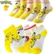 Chaussettes Pokemon Pikachu pour enfants dessin animé pour enfants cadeau doux pour enfants