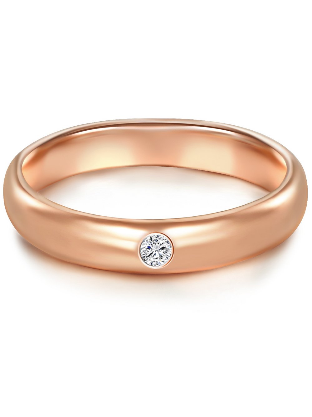 Trilani Ring Damen roségold, 58 Image