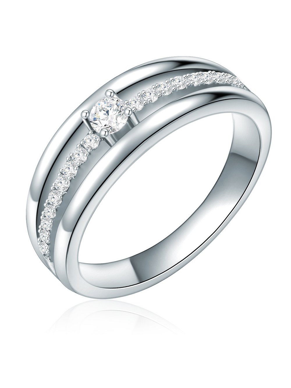 Rafaela Donata Ring Damen silber, 50 Image