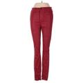 Joe's Jeans Jeans - Mid/Reg Rise: Red Bottoms - Women's Size 25