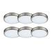 ENERGETIC 16 LED Ceiling Light Dimmable Modern Flush Mount Brushed Nickel 3 Color Temperature ENERGY STAR 6Pack