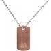 WristBend Team USA Gold Dog Tag Necklace