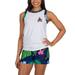 Women's Concepts Sport White Arizona Coyotes Roamer Knit Tank Top & Shorts Set