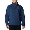 Men's Columbia Navy Milwaukee Brewers Ascender II Full-Zip Jacket