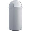helit Abfalleimer »the dome« 30 Liter grau, 31.9x64.2x31.9 cm
