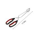 BCLONG Kitchen Scissor Tong Long Handle Cooking Tongs Food Forceps Good Grips for Barbecue 11.02