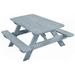 Kunkle Holdings LLC Pressure Treated Pine Kid s Picnic Table Gray Stain