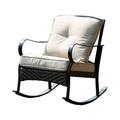 Moda Furnishings Moda Steel Patio Durable Sofa Sets For Customer Free Combination Rocking Chair 1