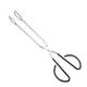 Wovilon Barbecue Grill Barbecue Accessories Extra Long Scissor Tongs Stainless Steel Barbecue Tongs 40Cm Black Bbq Kitchen Gadgets