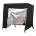 Outdoor Swing Cover for 3 Seater Waterproof Hammock Cover Garden Patio Swing Chair Cover Furniture Protector UV Resistant Swing Canopy Cover 87 x 49 x 67 inch