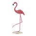 Pink Resin Flamingo Garden Statues Lawn Outdoor Sculptures Home Decor Craft