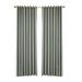Gecheer Pergola Outdoor Drapes Blackout Patio Outdoor Curtains Waterproof Outside Decor with Rustproof Grommet for PergolaPorch(2 Panel 52 W*63 L)