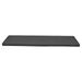 120x42cm Outdoor/Indoor Waterproof Seat Cushion Garden Patio Furniture Removable Cover Seat Pads 3 Seater Long Cushion Dark grey