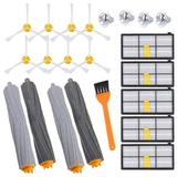 KEEPOW Replacement for Roomba 800 & 900 Series 980 960 890 880 860 870 Robot Vacuum (5 Hepa Filters 8 Side Brushes 2 Set Tangle-Free Debris Extractor)