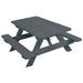 Kunkle Holdings LLC Pine Kid s Picnic Table Charcoal Stain
