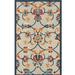 Ox Bay Carrabelle 3 x 5 Multicolor Damask and Floral Outdoor Rug
